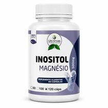 Magnésio Inositol 500mg 120 Cápsulas Suplemento Alimentar Alto Rendimento Magnésio Inositol 500mg 120 Cápsulas Suplemento Alimentar Alto Rendimento