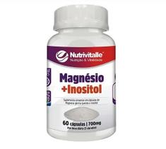 Magnésio + Inositol 60 caps 700mg Nutrivitalle