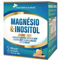 Magnésio Inositol, Glicina, Taurina E Vitamina B3 20 Sachês