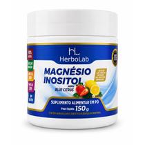 Magnésio Inositol HerboLab 150g Sabor Blue Citrus Magnésio Inositol HerboLab 150g Sabor Blue Citrus