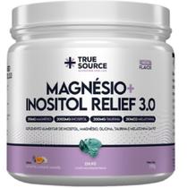 Magnesio + Inositol Refief 3.0 Sabor Camomila e Lavanda de 350g-True Source