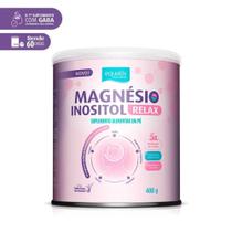 Magnésio Inositol Relax Sabor Capim Santo e Hortelã 408g Equaliv