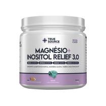 Magnesio + Inositol Relief 3.0 CAMOMILA E LAVANDA 350G - TRUE SOURCE Magnesio + Inositol Relief 3.0 CAMOMILA E LAVANDA 350G - TRUE SOURCE