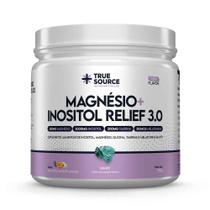 Magnesio Inositol Relief 3.0 Sabor Camomila e Lavanda de 350 g True Source