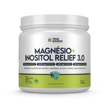 Magnésio + Inositol + Taurina + Glicina 3.0 True Source Sabor Capim Limão Hortelã E Erva Doce 350gr