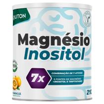 Magnésio Inositol + Triptofano 210g - Lauton Sabor:Maracujá Magnésio Inositol + Triptofano 210g - Lauton Sabor:Maracujá