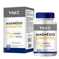Magnésio Inositol Vital Z 60 Cápsulas Vital Z Magnésio Inositol Vital Z 60 Cápsulas Vital Z