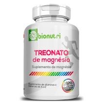 Magnesio L Treonato Puro 120 Capsulas 500mg - Bionutri