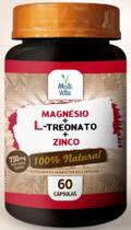 Magnesio + l-treonato + zinco 60 caps multivitta Magnesio + l-treonato + zinco 60 caps multivitta