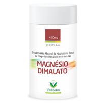 Magnésio Malato (130mg) 60 cápsulas - Vital Natus