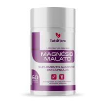 Magnésio Malato 60 Capsulas de 500mg Tuttiflora Magnésio Malato 60 Capsulas de 500mg Tuttiflora