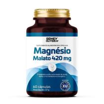 Magnesio Malato 60 Capsulas Importado - Sidney Oliveira
