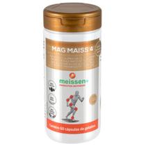 Magnésio Meissen Mag Maiss 4 Malato Bisglicinato Taurato Citrato Alta Absorção Suplemento 60 Cápsulas Magnésio Meissen Mag Maiss 4 Malato Bisglicinato Taurato Citrato Alta Absorção Suplemento 60 Cápsulas