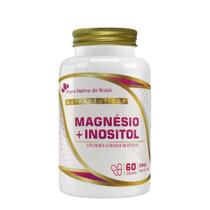 Magnésio + Mio Inositol 100% Puro 60 Cápsulas 500mg - Flora Nativa do Brasil