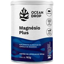 Magnésio Plus 4 Tipos de Magnésio Vegano (180 Capsulas) - Ocean Drop