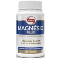 Magnésio Plus 90 Capsulas Com Vitamina B6 Vitafor