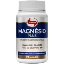 Magnésio Plus Magnésio Quelato 350mg com 90 cápsulas Vitafor Magnésio Plus Magnésio Quelato 350mg com 90 cápsulas Vitafor