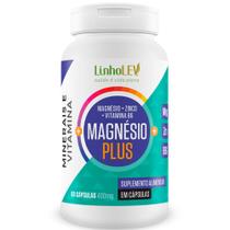 Magnésio Plus + Zinco + Vitamiana B6 - 60 caps