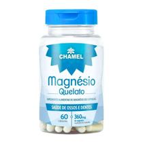 Magnésio Quelato 360mg 60 Cps - Chamel