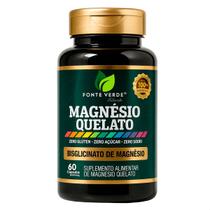 Magnésio Quelato 390mg Pura 60 Cáps - Fonte Verde