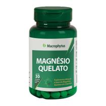 Magnésio Quelato 450mg 30 cápsulas - Macrophytus