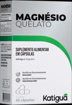 Magnésio Quelato 60 Cápsulas 850mg - Katiguá Magnésio Quelato 60 Cápsulas 850mg - Katiguá
