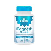 Magnésio Quelato 60 Cápsulas Chamel Magnésio Quelato 60 Cápsulas Chamel