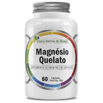 Magnésio Quelato 60 Cápsulas Flora Nativa do Brasil
