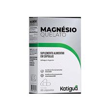 Magnésio Quelato 60 Cápsulas - Katigua Magnésio Quelato 60 Cápsulas - Katigua