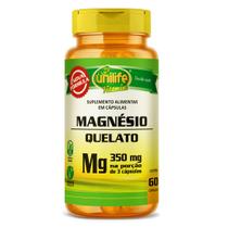 Magnésio quelato bisglicinato de magnesio 60 caps unilife Magnésio quelato bisglicinato de magnesio 60 caps unilife