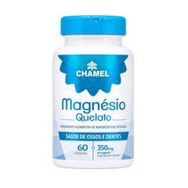 Magnésio Quelato Chamel 350mg 60 Cápsulas Suplemento Magnésio Quelato Chamel 350mg 60 Cápsulas Suplemento