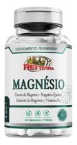 Magnesio Quelato Cloreto Vitamina D3 Magnésio de Malato 30 Capsulas