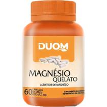 Magnésio Quelato com 60Cápsulas - Duom - Mm Laboratorio Duom Ltda