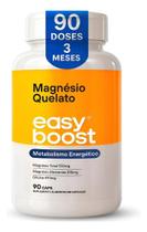 Magnésio Quelato Easy Boost Bisglicinato Quelado 90 Cápsulas Magnésio Quelato Easy Boost Bisglicinato Quelado 90 Cápsulas