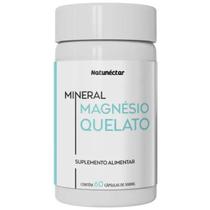 Magnésio Quelato Encapsulado 100% Puro Suplemento Alimentar Natural Natunectar Original 60 Capsulas Máxima Absorção Magnésio Quelato Encapsulado 100% Puro Suplemento Alimentar Natural Natunectar Original 60 Capsulas Máxima Absorção