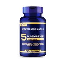 Magnesio quelato malato citrato taurato óxido 5 magnésios 60 caps muwiz Magnesio quelato malato citrato taurato óxido 5 magnésios 60 caps muwiz