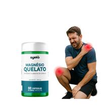 Magnésio Quelato Máxima Absorção 60 Cápsulas Ayeko