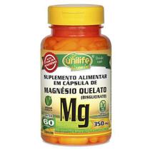 Magnésio Quelato MG 350mg 60 cáps - Unilife