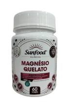 Magnesio Quelato Sunfood 1000mg 60 capsulas