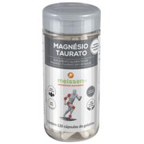 Magnésio Taurato Meissen Suplemento Alimentar 120 Cápsulas Sem Glúten Zero Lactose e Sódio