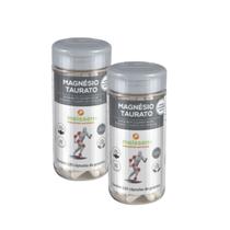 Magnésio Taurato Meissen Suplemento Alimentar Kit 2X 120 Cápsulas Sem Glúten Zero Lactose e Sódio