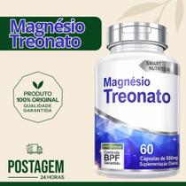 Magnésio Treonato 500mg 60 Cápsulas Magnésio Treonato 500mg 60 Cápsulas