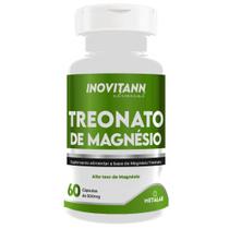 Magnésio Treonato 500mg Fórmula Exclusiva 60 Cápsulas