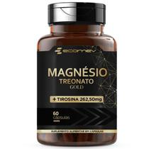 Magnesio Treonato + L Tirosina Gold 500mg 60 Cápsulas Ecomev