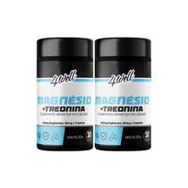 Magnésio Treonina 4well 283,50mg - 60 cápsulas - Combo 2 potes Magnésio Treonina 4well 283,50mg - 60 cápsulas - Combo 2 potes