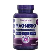 Magnésio Tri Complex Sanavita 60 Cápsulas