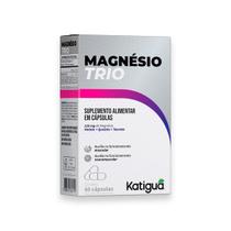 Magnésio Trio Dose Máxima Katiguá 210mg 60 Cápsulas Magnésio Trio Dose Máxima Katiguá 210mg 60 Cápsulas