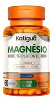 Magnesio Tripla Fonte 60 Cáps Quelato Malato Óxido - Katigua Magnesio Tripla Fonte 60 Cáps Quelato Malato Óxido - Katigua