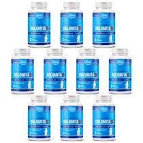 Magnésio vitamina d cálcio 120 caps vitamina d3 dolomita d unilife vitaminas kit 10
