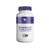 Magnésio Zinco e Cromo Nutriextratus 30 Cápsulas
